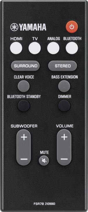 Produktbild Yamaha YAS-107 (120 W, 2.2 Doppelbass)