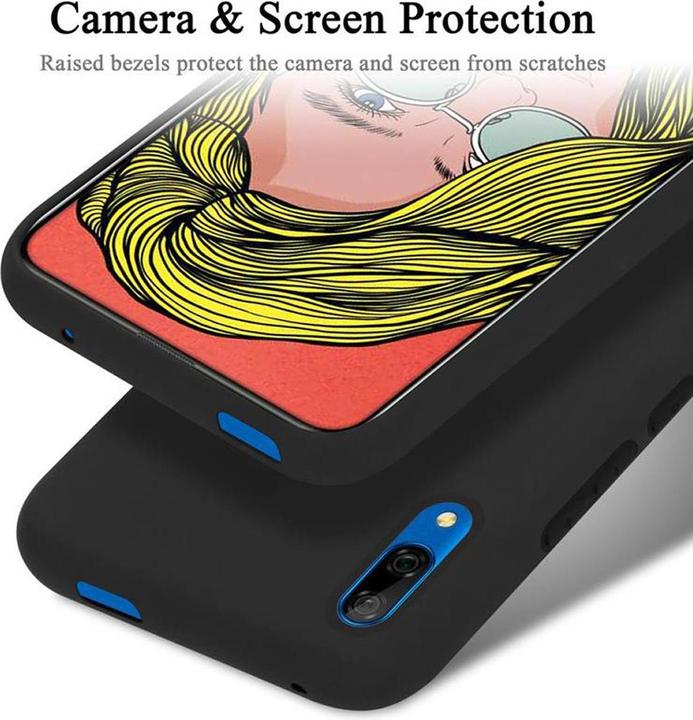 Image du produit Cadorabo TPU Liquid Silicone Case Cover (Huawei Y9 Prime (2019), Huawei Enjoy 10 Plus, Huawei P Smart Z)