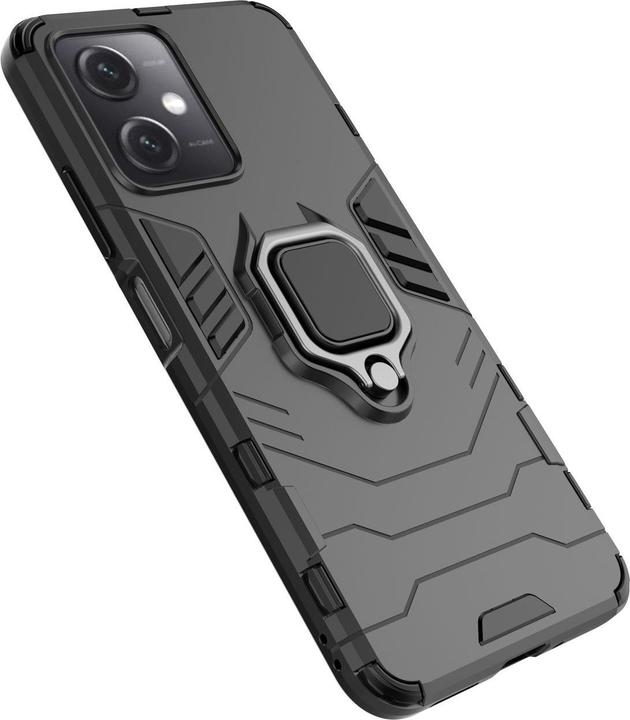 Immagine prodotto Hurtel Custodia Ring Armor per Xiaomi Redmi Note 12 5G / Poco X5 5G Armor Cover Magnetic Holder Ring Black (Xiaomi Redmi Note 12 5G)