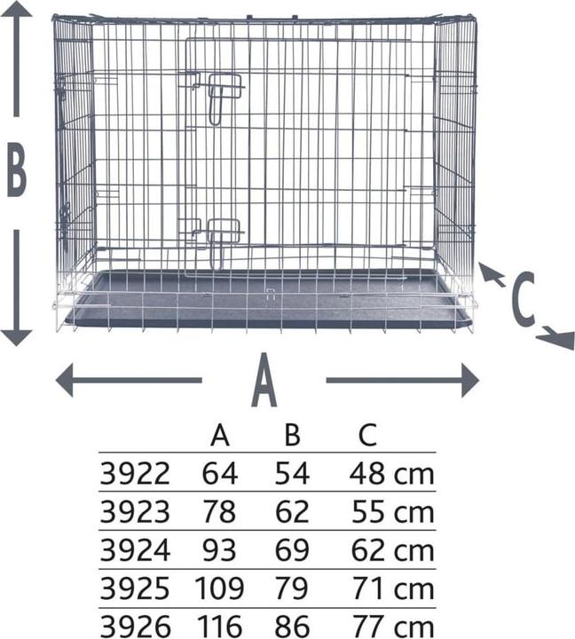 Produktbild Trixie Home Kennel (Hund, Abschliessbar, Faltbar)
