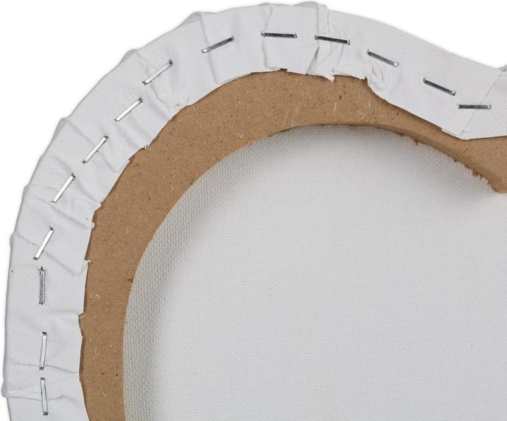 Actual product image Relaxdays 6-piece canvas set (White)