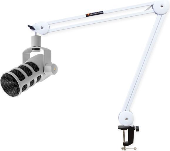 Produktbild RØDE Mikrofon Podmic USB Weiss mit Gelenkarm Weiss