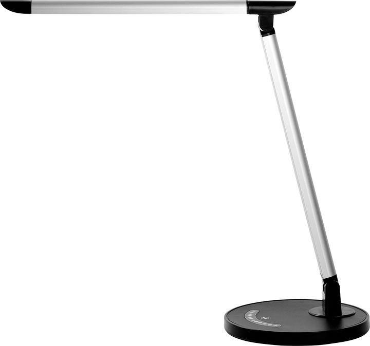 Produktbild Alco LED-Tischleuchte silber-schwarz (600 lm)