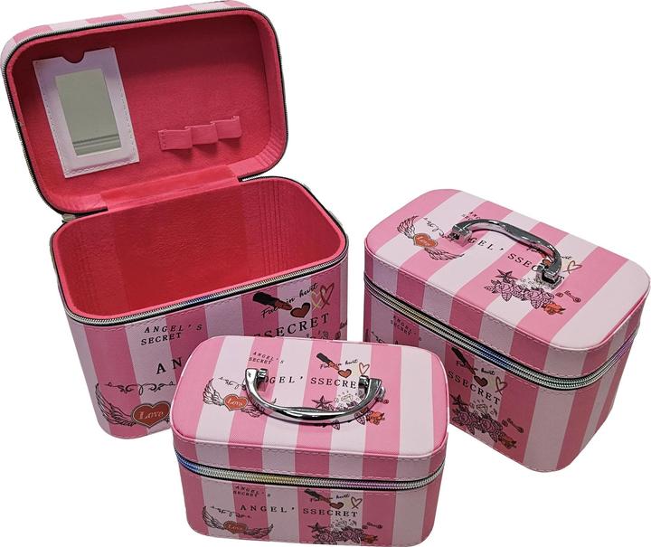 Produktbild Extralink Lifestyle Damen-Kosmetiktasche Organizer Koffer Für Kosmetik 3in1 245