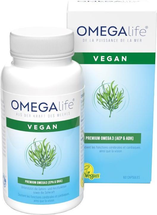 Omega-Life vegan Kapseln (60 Stück, Kapseln, 109 g)