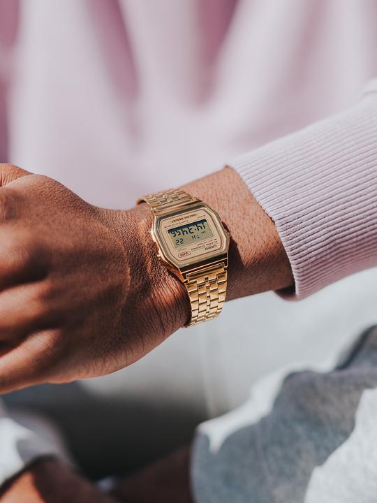 Image du produit Casio Retro Vintage - A158WETG-9AEF (Montre numérique, 34 mm)