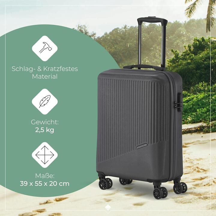 Immagine prodotto Travelite Trolley + Valigia Bali 4w Trolley S (34 l, Bagaglio a mano (fino a 50 litri))