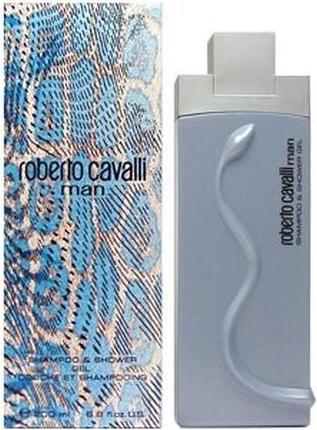 Actual product image Roberto Cavalli 200ml Man Shampoo and Shower Gel (200 ml, Liquid shampoo)