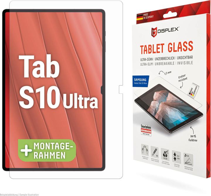 Image du produit Displex Tablet Glass, Tablet Schutzglas (1 pièce(s), Galaxy Tab S10 Ultra)