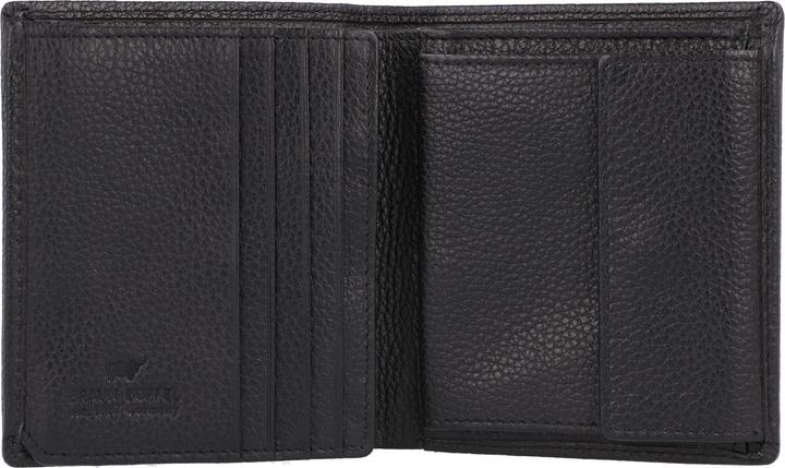 Actual product image Braun Büffel Prato wallet RFID protection leather 9 cm