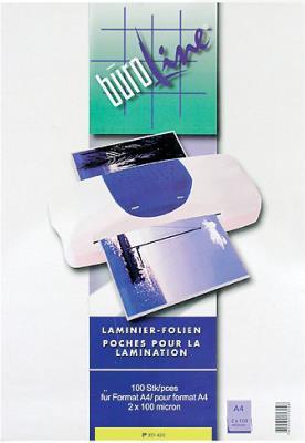 Produktbild BüroLine Laminier-Folien (A5, 100 Stück, 125 µm)