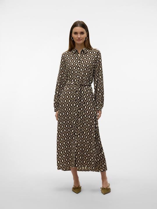 Produktbild Vero Moda VMVARIA Langes Kleid Hemdblusenkleid (S)