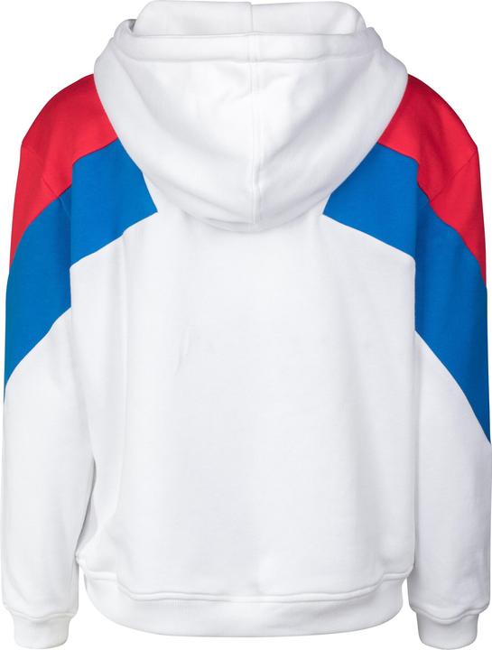 Immagine prodotto Urban Classics Felpa con cappuccio oversize 3-Tone Block da donna (XXL)