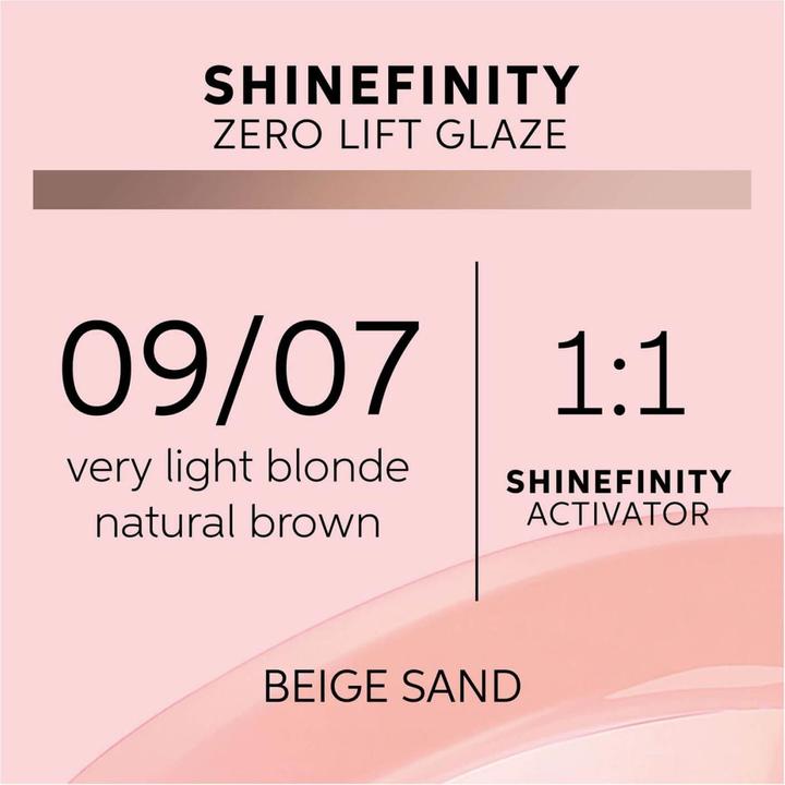 Image du produit Wella Shinefinity (09, 07 - Beige Sand)