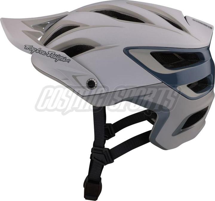 Actual product image Troy Lee Designs A3 MIPS helmet, Uno, light grey, XL/XXL | 60-63cm (60 - 63 cm)