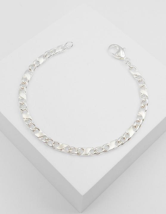 Immagine prodotto Muau Catena di 8 (21 cm, Argento)