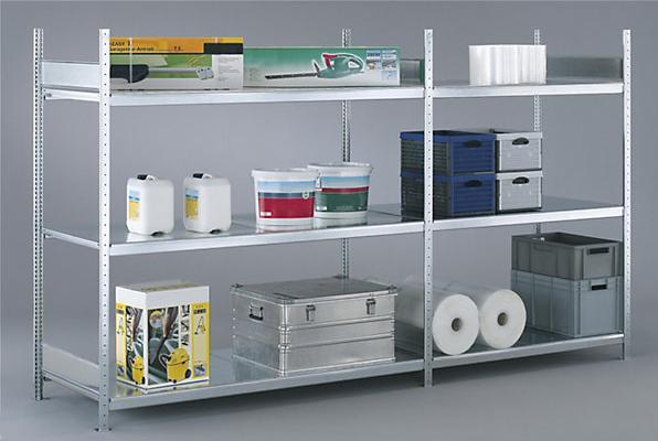 Produktbild Schulte Lagertechnik Anbauregal WS 2000 mit Stahlböden