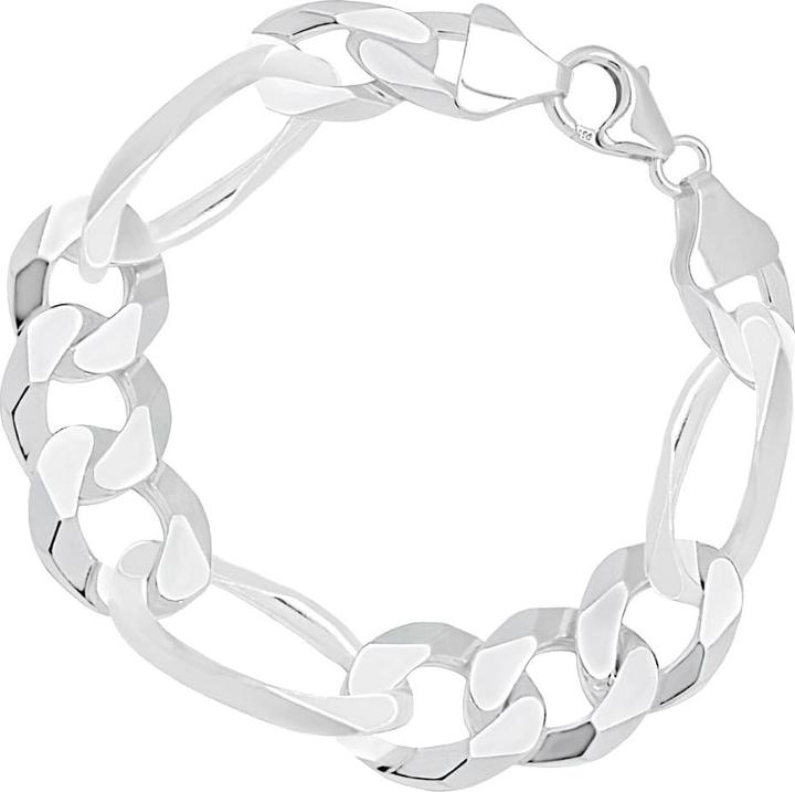 Immagine prodotto Candy Bracciale Figaro Aigle 17,0 mm, argento 925 (21 cm, Argento 925)