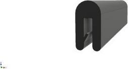 Produktbild RS PRO EPDM Gista Edge Protector 11.5mm x 6mm