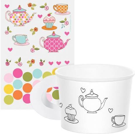 Produktbild Creative Party Leckerlibecher Tea Time 6erPack Set Papier (6 x)