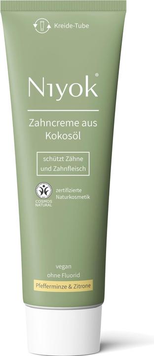 Produktbild Niyok Zahncreme Kokosöl Minze & Zitrone 75 ml (75 ml)