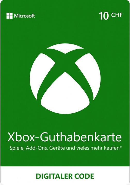 Immagine prodotto Microsoft Xbox-Store (10 CHF)