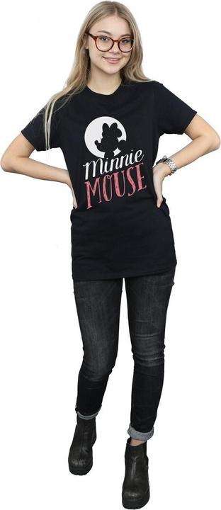 Immagine prodotto Disney Minnie Mouse Moon Silhouette Maglietta Ampia Donna (XL)