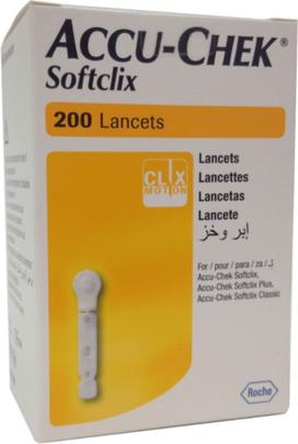 Roche Softclix II Lanzetten (200 Stk.) (Lanzette)