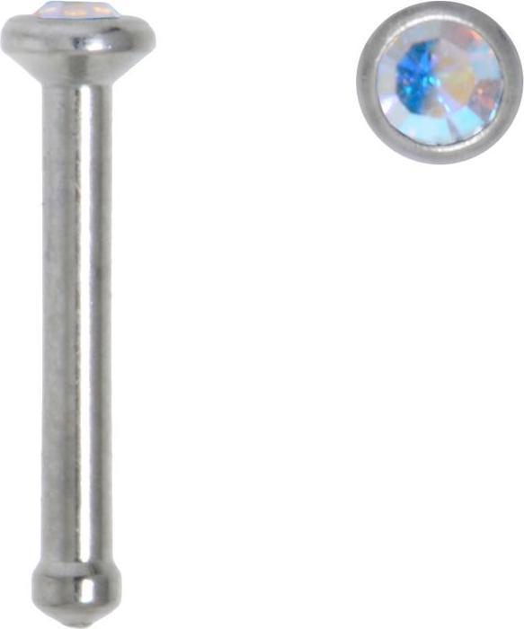 Bijouteria Nasenpiercing (Edelstahl, Kristall)