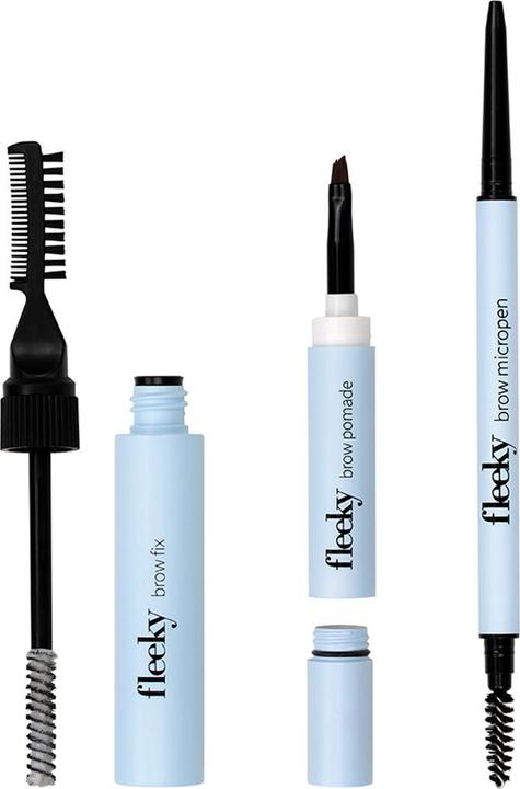 Produktbild Fleeky Brow Set - 3-teiliges Augenbrauenset (Brown)