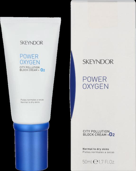 Actual product image Skeyndor Power Oxygen City Pollution Block Cream + O2 (50 ml, 24h cream)
