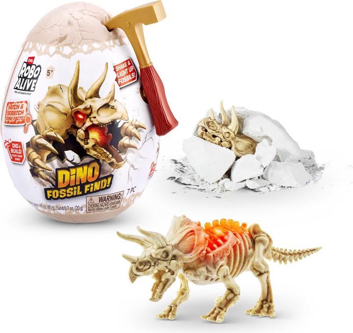 Produktbild Zuru ROBO ALIVE Dino Fossil Find Mini Surprise Egg ass.