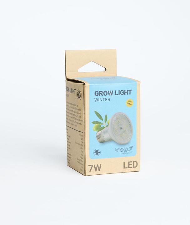 Produktbild Venso E27 Pflanzenlampe "Winter" 7W 120° (LED)