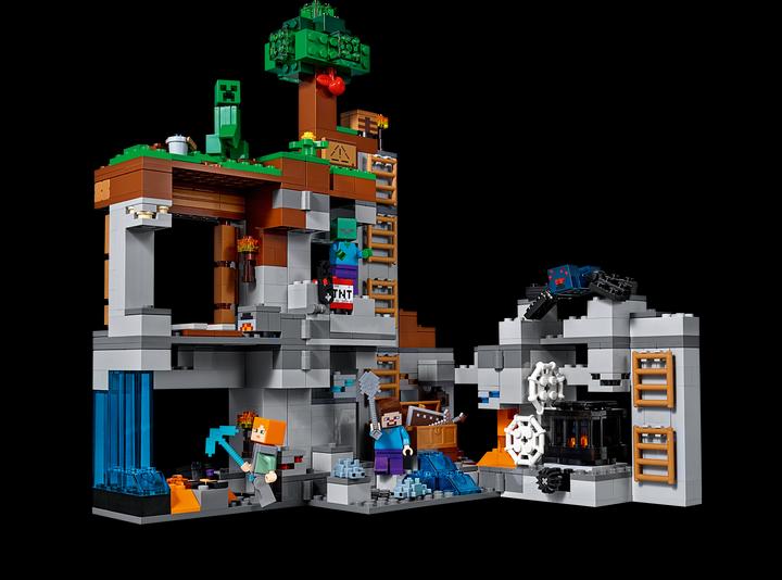 Produktbild LEGO Abenteuer in den Felsen (21147, LEGO Minecraft)