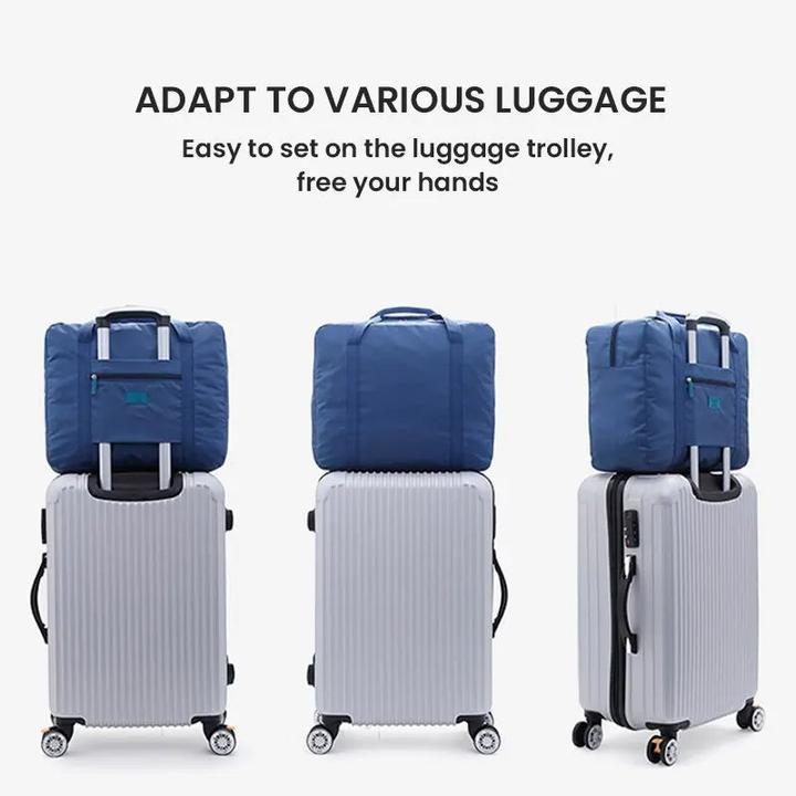 Image du produit Only-Bags.Store Sac de voyage pliable Sac de voyage léger Tote Carry On Sac à bagages Weekender Overnight