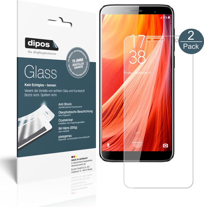 Actual product image Dipos Screen Protector Anti-Shock (1 Piece, Homtom s7)