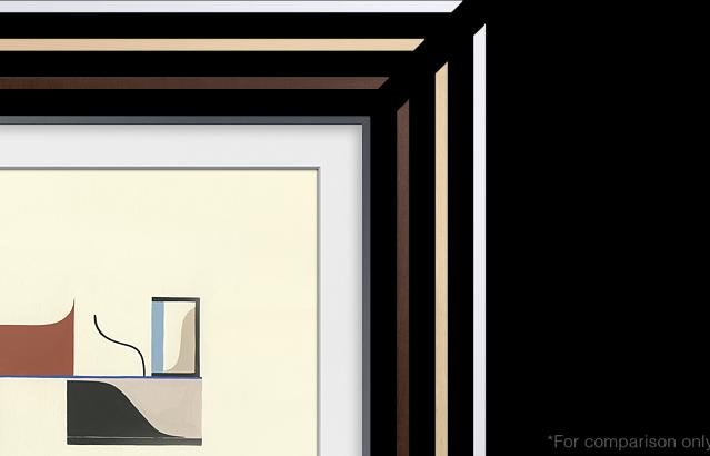 Image du produit Samsung Cadre pour Frame TV 43", noyer (bois foncé) Aluminium et bois (Divers)