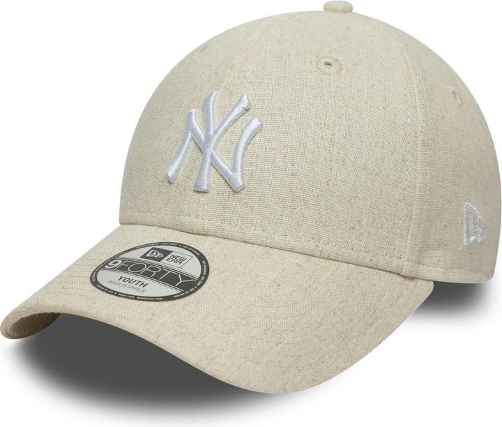 New Era 9Forty Kinder Cap - LEINEN New York Yankees - Child (52, 53, 54)