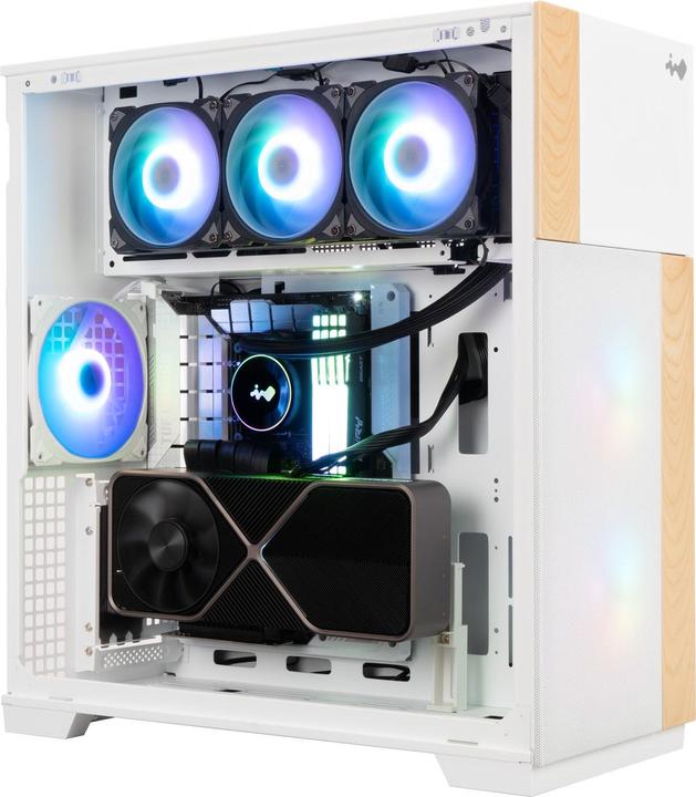 Actual product image In Win InWin F5 housing - white (E-ATX, mATX, ATX, Mini-ITX)