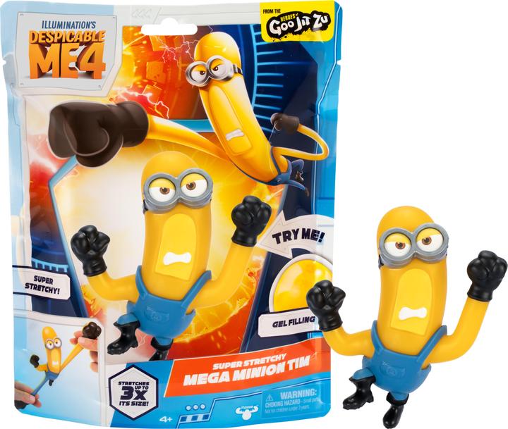 Produktbild Moose Ich - Einfach Unverbesserlich 4 Stretchy Hero Figur Tim 12 cm