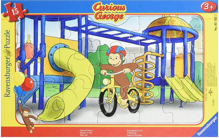 Image du produit Ravensburger 15 Piece Jigsaw Puzzle - Framed Puzzle : George (15 pièces)