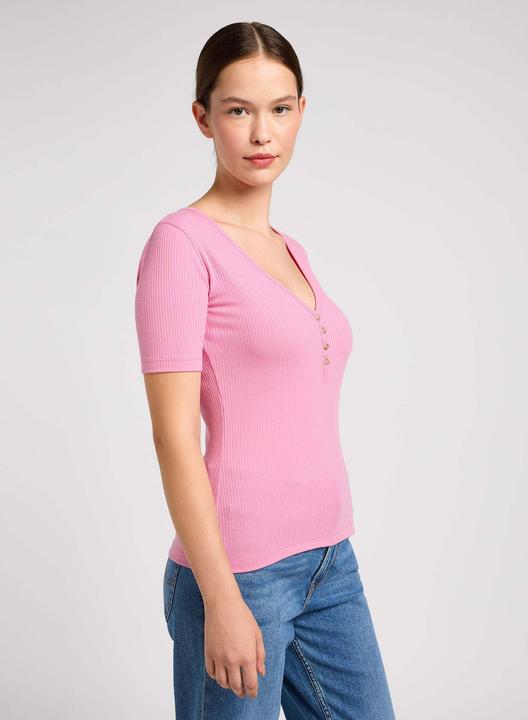 Actual product image Lee T-shirts Shortsleeves Henley (M)