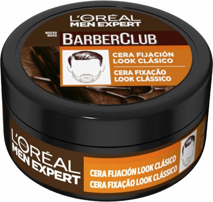 Produktbild L'Oréal Paris L'Oréal Men Expert Barber Club Slicked Hair Fixing Wax 75ml (Haarwachs, 75 ml)
