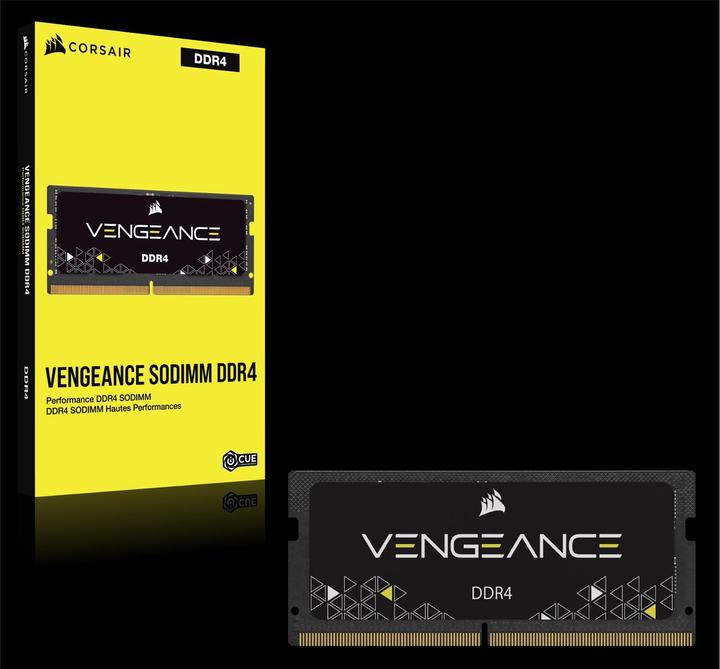 Image du produit Corsair Vengeance (1 x 16GB, 3200 MHz, RAM DDR4, SO-DIMM)