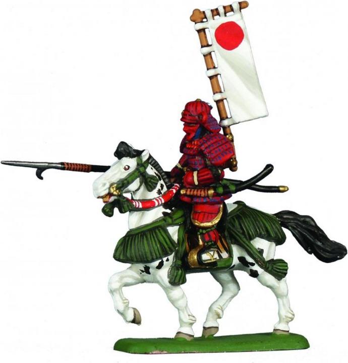 Actual product image Carson 1:72 Samurai Warriors-Cavalry