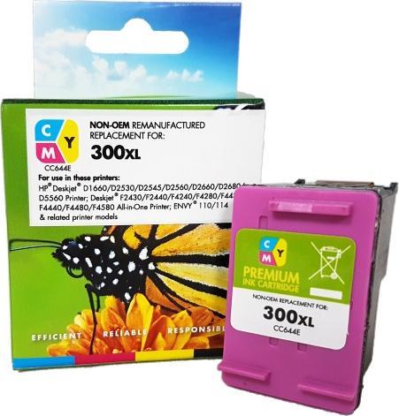 Actual product image Compatible Static-Control Hewlett-Packard Tricolor 300 XL (CC644EE) Tricolor, 440 p.