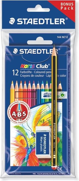 Produktbild Staedtler Set 12 matite colorate Papierschachtel (Mehrfarben, 12 x)