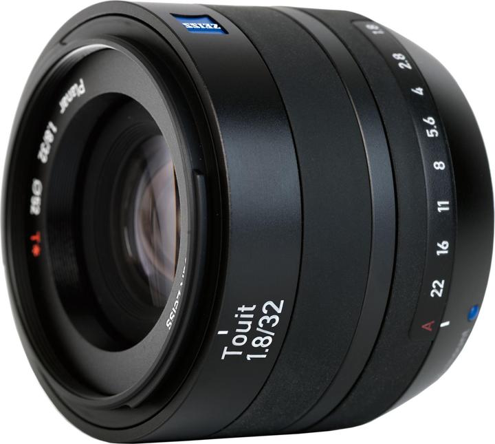 Produktbild Zeiss Touit Objektiv, 32mm, f/1.8, Fujinon XF (Fujinon XF, APS-C / DX)