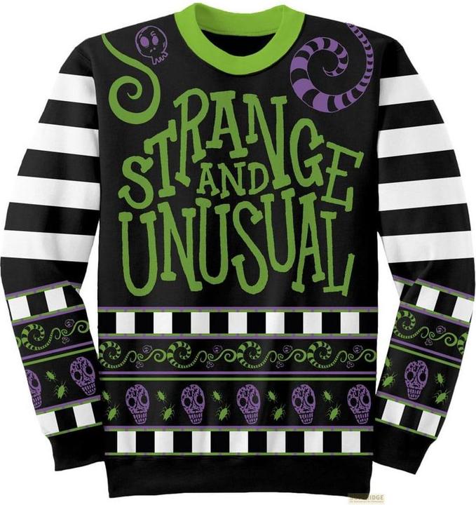 Heroes Inc Beetlejuice Sweatshirt Jumper Strange & Unusual Grösse M (M)