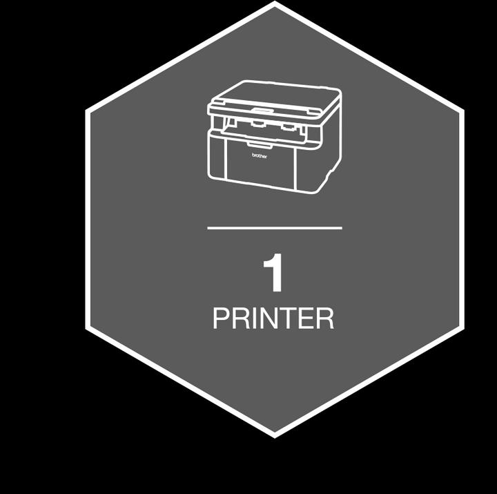 Actual product image Brother DCP-J1100DW incl. XL Ink Multipack (Ink, Colour)